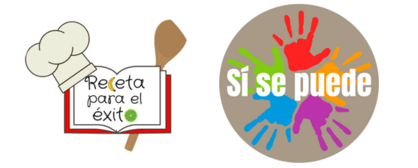 Logos for Receta Para El Éxit and Sí Se Puede